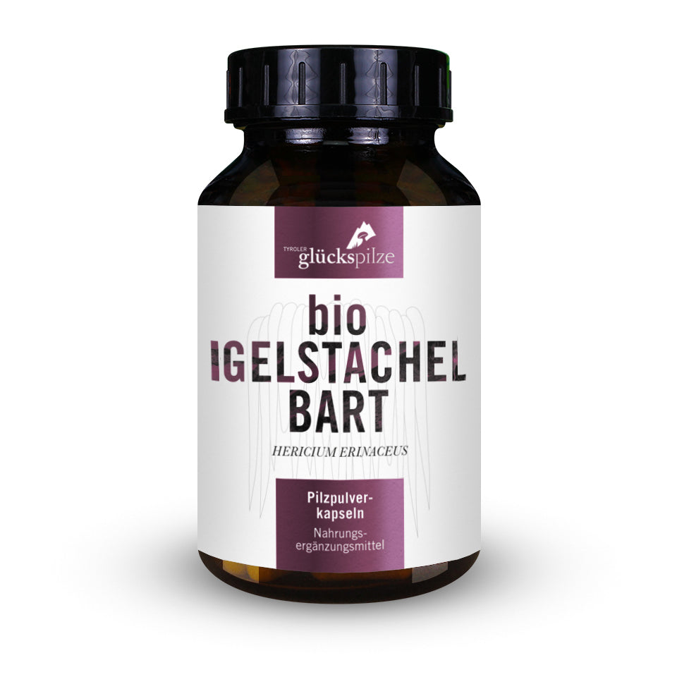 Bio Igelstachelbart (Hericium) Pulver Kapseln 120 Stk
