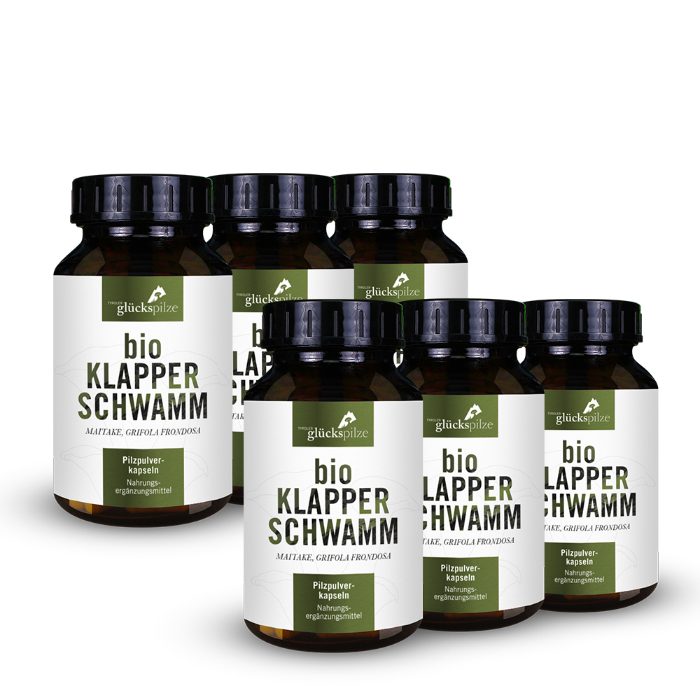 Bio Maitake Pulver Kapseln 120 Stk
