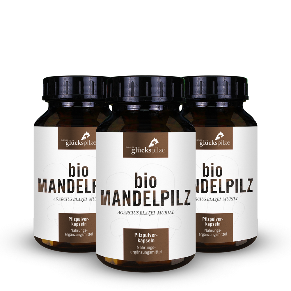 Bio Mandelpilz (ABM) Pulver Kapseln 120 Stk