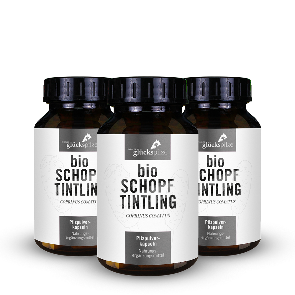 Bio Coprinus (Schopftintling) Pulver Kapseln 120 Stk