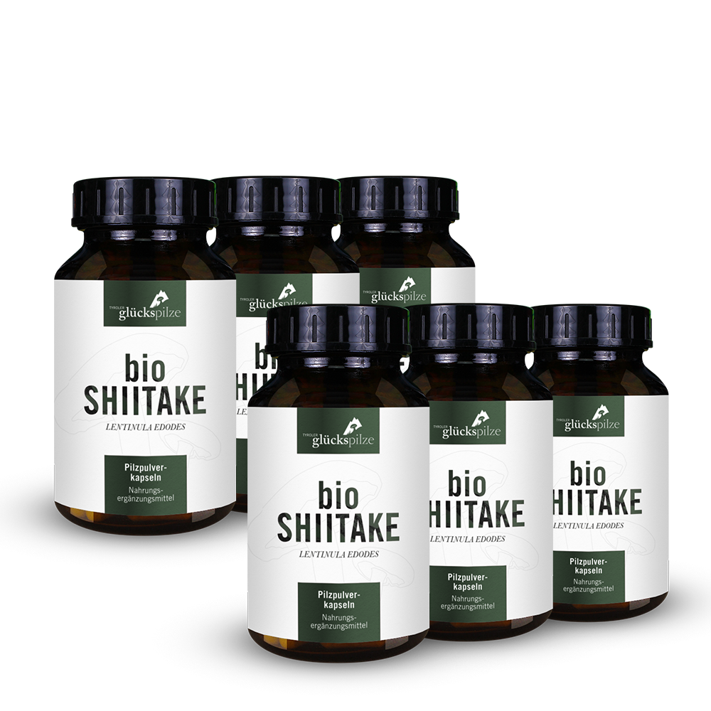 Organic Shiitake powder capsules 120 pieces