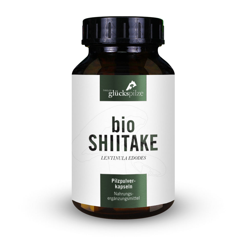 Organic Shiitake powder capsules 120 pieces