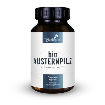 Bio Austernpilz (Pleurotus ostreatus) Pulver Kapseln 120 Stk