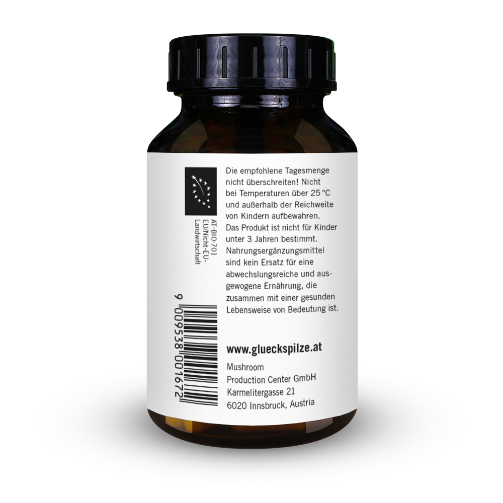 Bio Chaga Pulver Kapseln 120 Stk