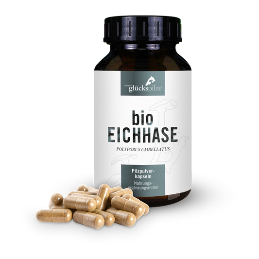 Organic Eichhase (Polyporus) powder capsules 120 pieces
