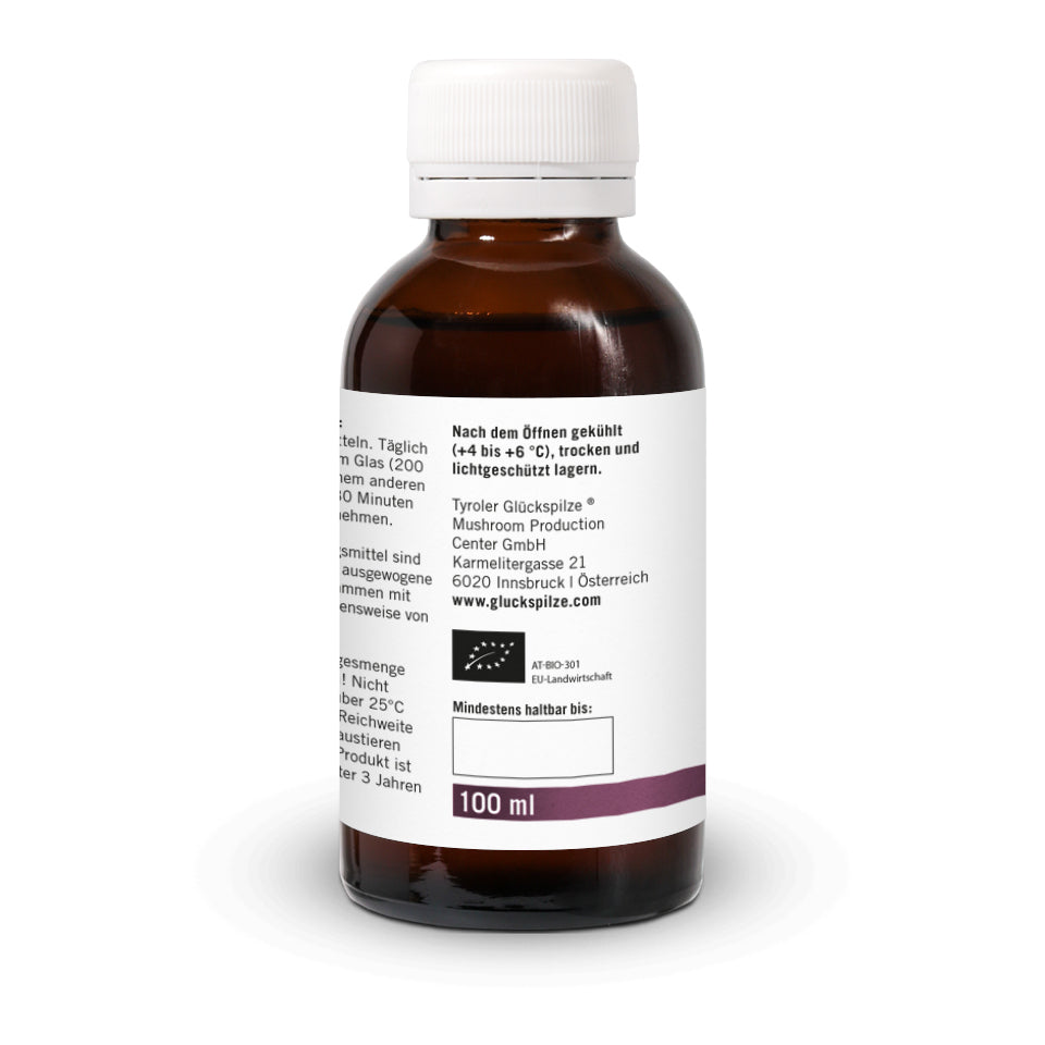 Bio Igelstachelbart (Hericium) Flüssigextrakt 100 ml