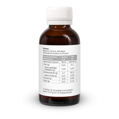 Bio Reishi (Gandoderma lucidum) Flüssigextrakt 100 ml