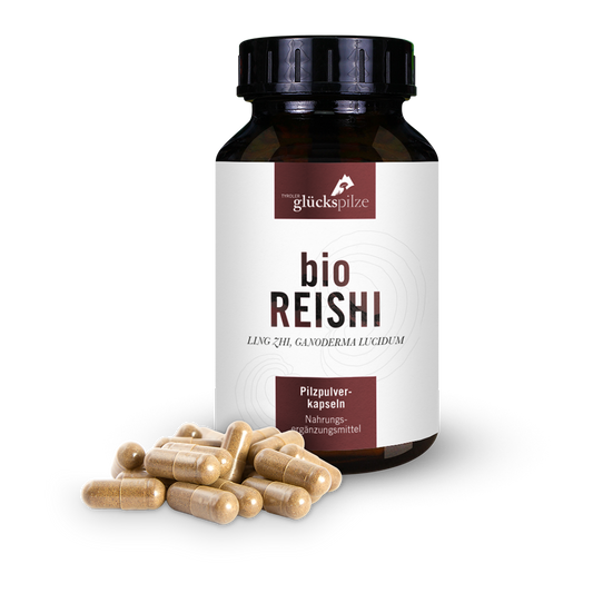 Bio Reishi (Gandoderma lucidum) Pulver Kapseln 120 Stk