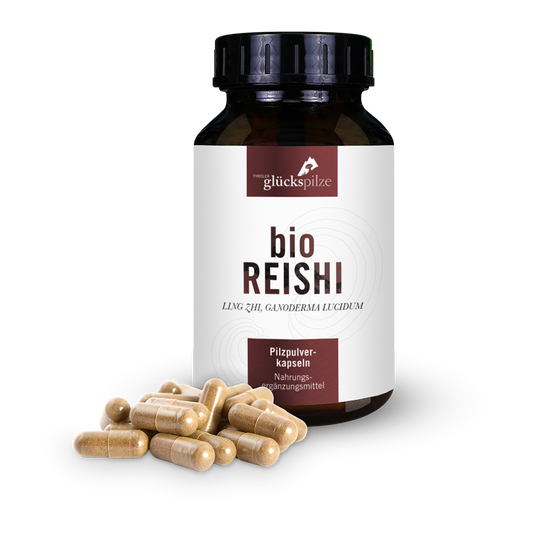 Organic Reishi powder capsules 120 pieces