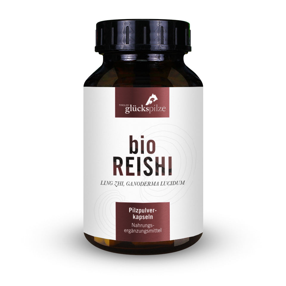 Organic Reishi powder capsules 120 pieces