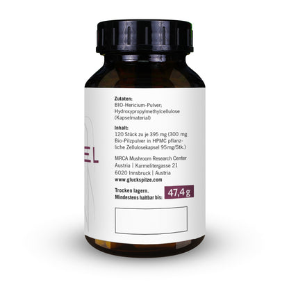 Organic Lions Mane powder capsules 120 pieces