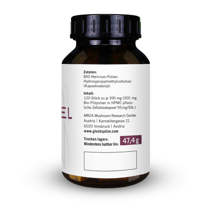 Organic Lions Mane powder capsules 120 pieces