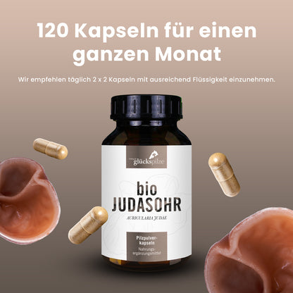 Bio Auricularia (Judasohr) Pulver Kapseln 120 Stk