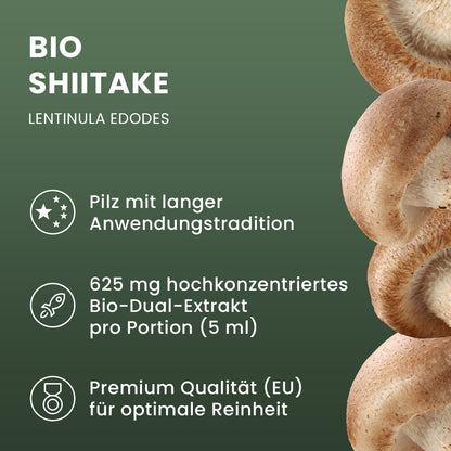 Organic Shiitake liquid extract 100 ml