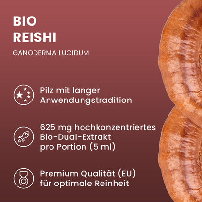 Organic Reishi liquid extract 100 ml