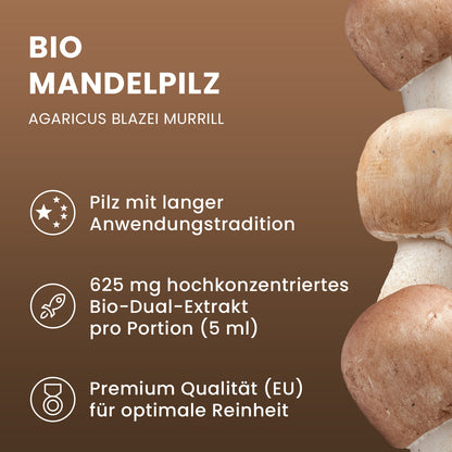 Bio Mandelpilz (ABM) Flüssigextrakt 100 ml